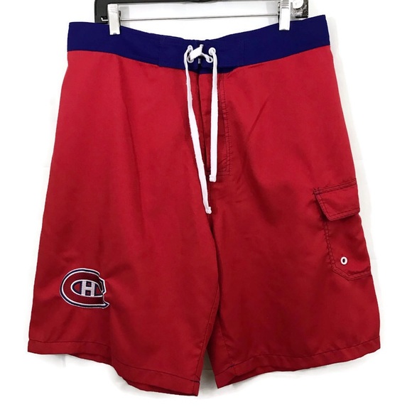 Calhoun Other - Calhoun NHL Montreal Canadians Hockey Swim Shorts
